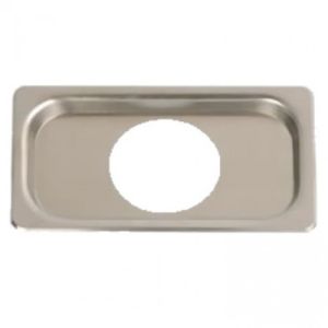RVS gatendeksel 1 GAT - 263x163mm (GS2)