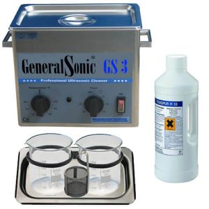 Generalsonic GS3 ultrasoon reiniger voordeelpakket
