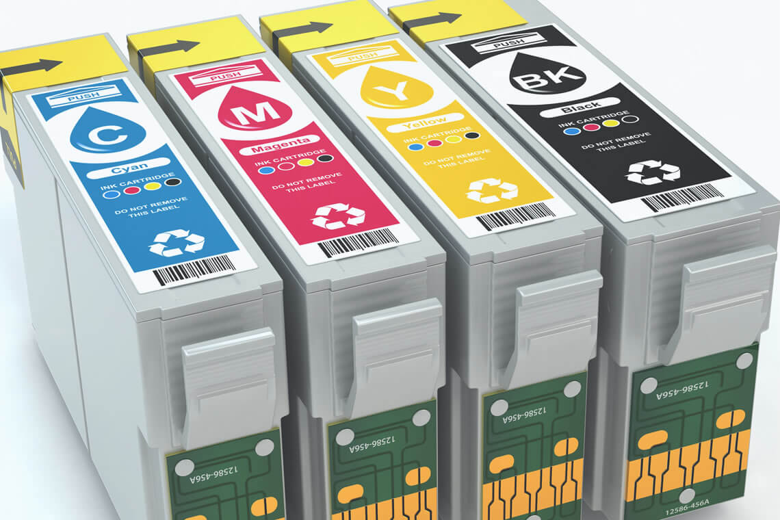 ultrasoon reinigen inktpatronen cartridges